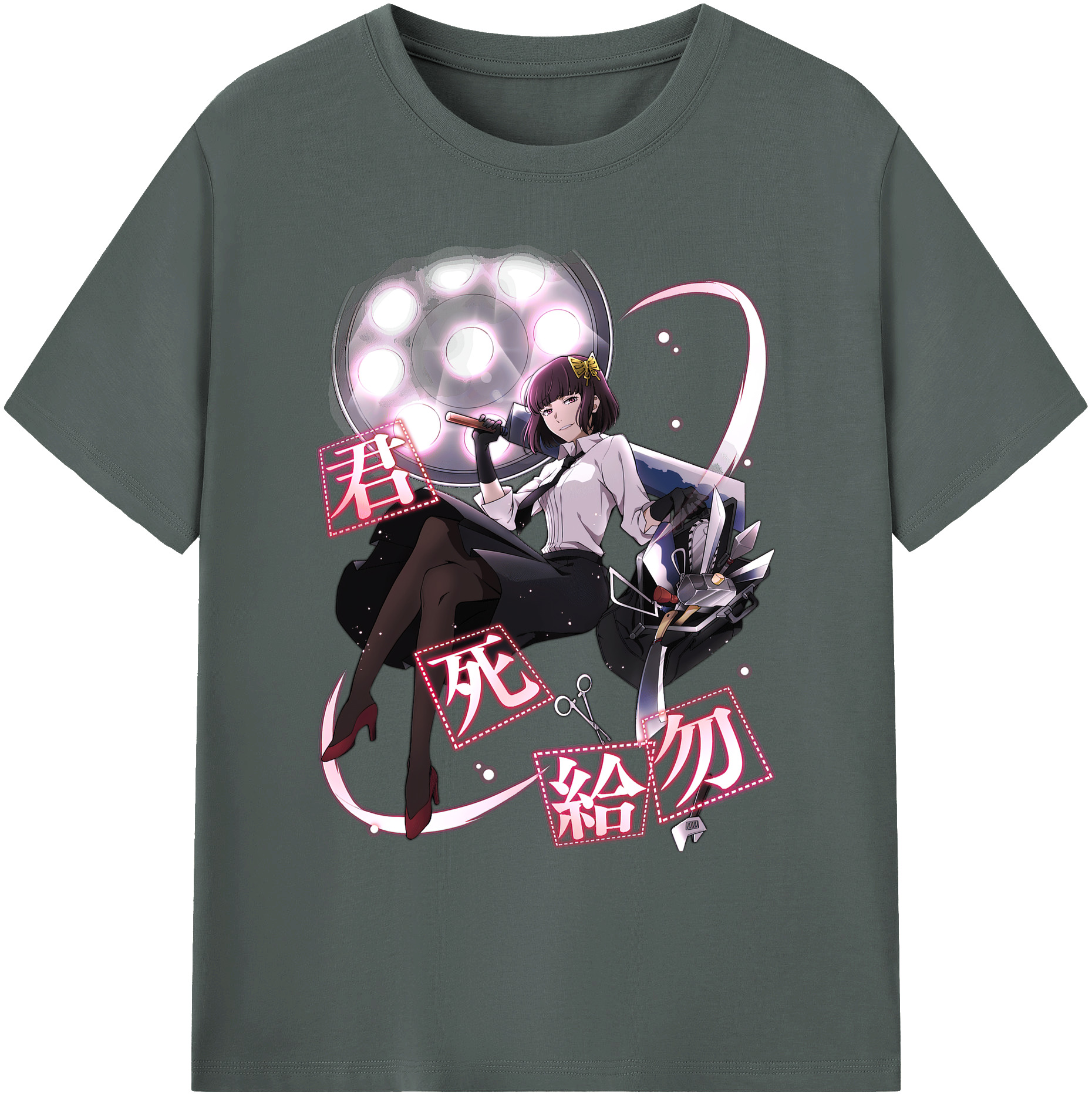 （画像用） 文豪ストレイドッグス Bungo Stray Dogs 綿100％ メンズ半袖Tシャツ｜肌触りやわらか＆通気性